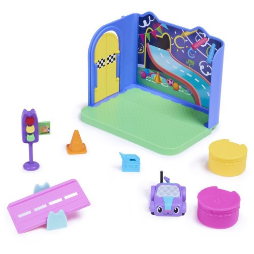 GABBY'S DOLLHOUSE CARLITA PURR-IFIC' PLAY ROOM DELUXE ROOM SET (6064149)