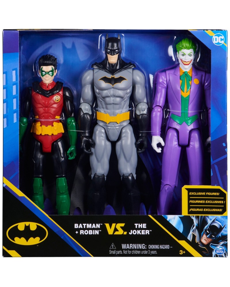 BATMAN & ROBIN VS. THE JOKER ΣΕΤ ΦΙΓΟΥΡΕΣ 30 ΕΚ. (6064967)