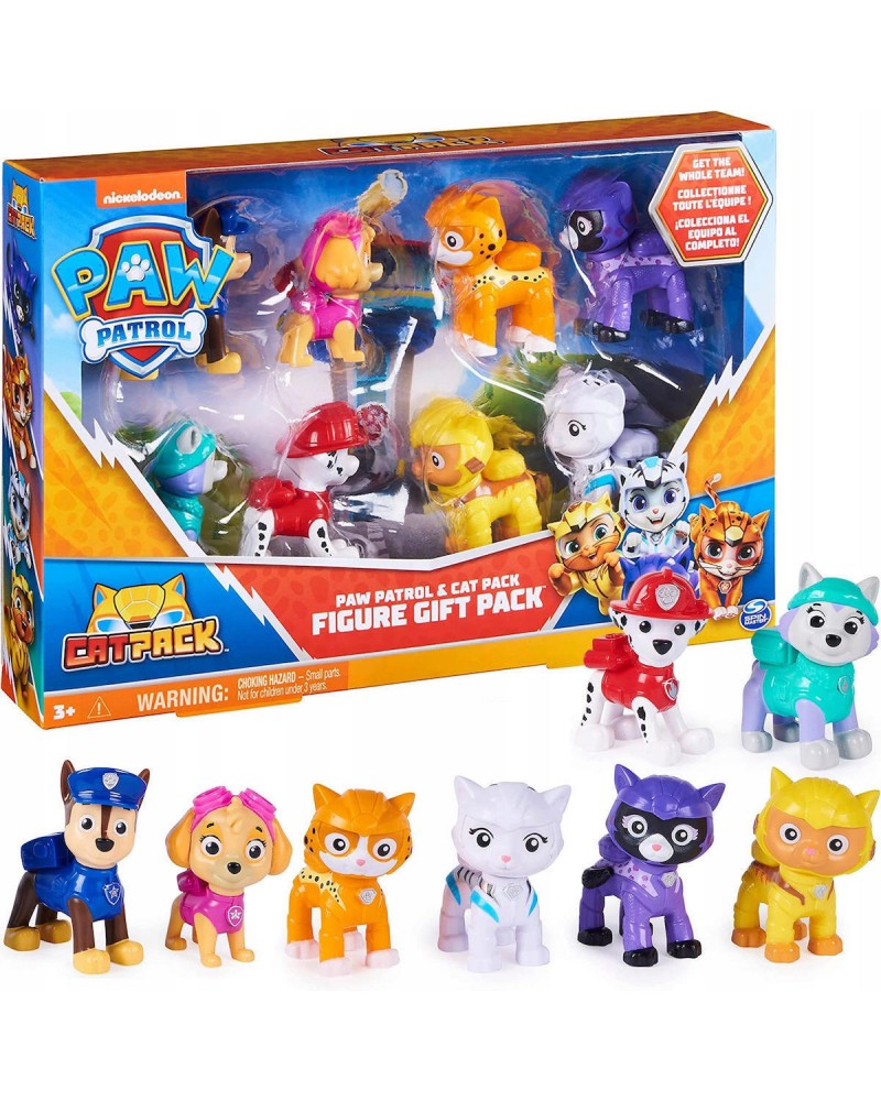 PAW PATROL & CATPACK FIGURE GIFT PACK (6066044)
