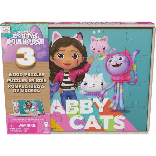 GABBY'S DOLLHOUSE: WOOD PUZZLE (6066549)