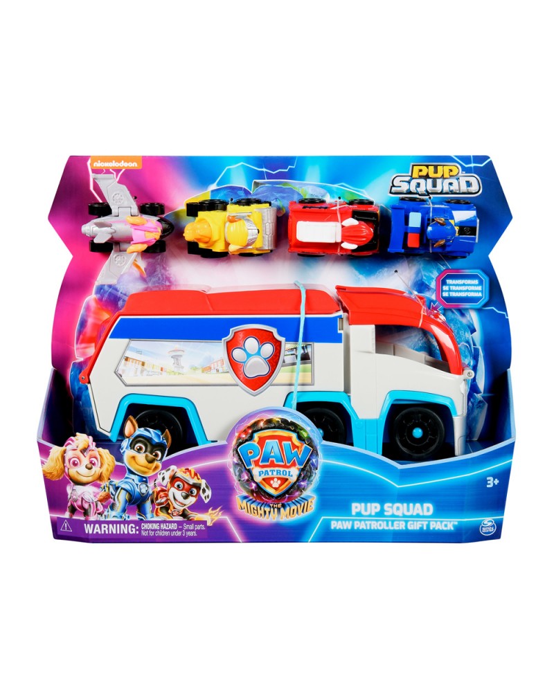 PAW PATROL THE MIGHTY MOVIE - PUP SQUAD PAW PATROLLER (6067085)