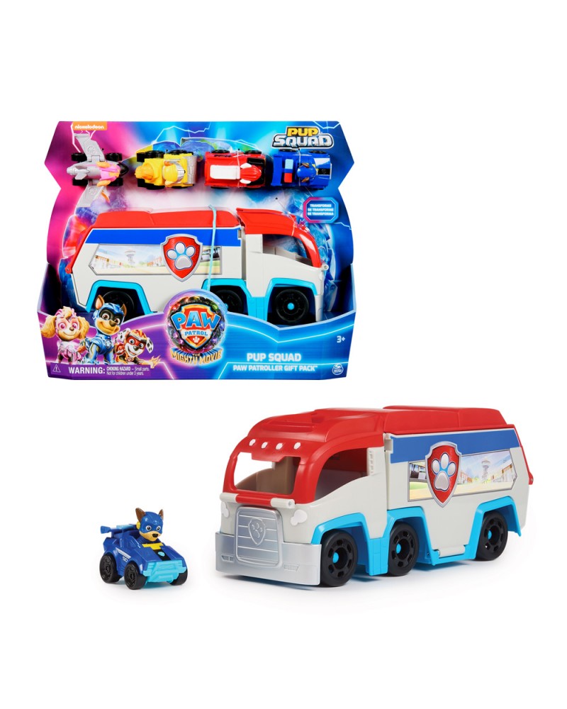 PAW PATROL THE MIGHTY MOVIE - PUP SQUAD PAW PATROLLER (6067085)