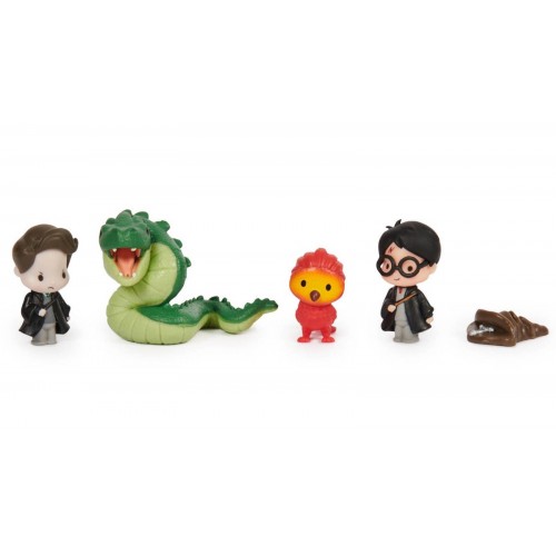 HARRY POTTER: MICRO MAGICAL MOMENTS - TOM RIDDLE/THE BASILISK/FAWKES/HARRY POTTER MINI FIGURES 5PACK (6068622)