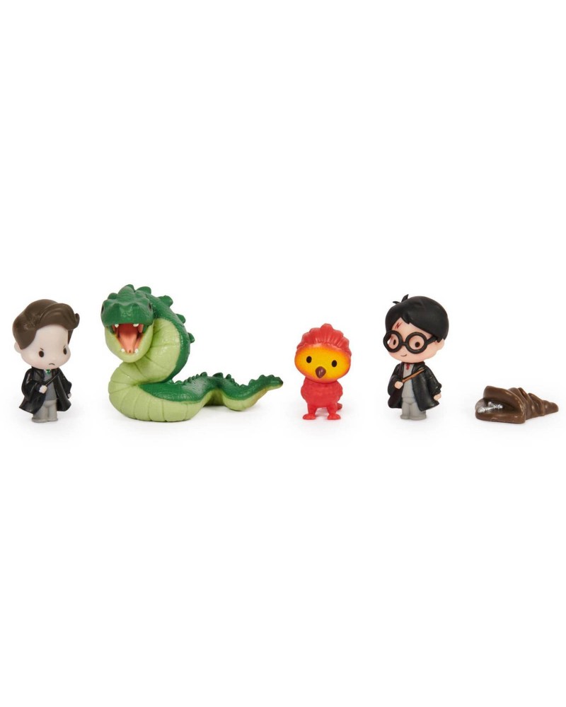 HARRY POTTER: MICRO MAGICAL MOMENTS - TOM RIDDLE/THE BASILISK/FAWKES/HARRY POTTER MINI FIGURES 5PACK (6068622)