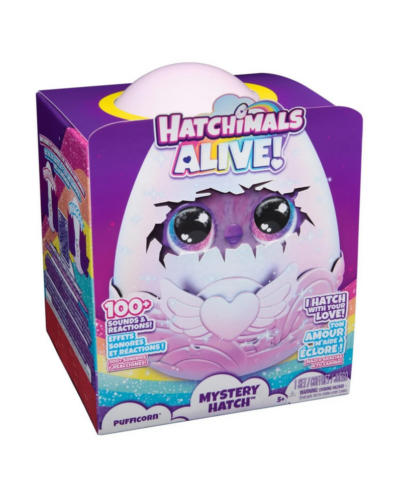 HATCHIMALS ΜΑΓΙΚΟ ΔΙΑΔΡΑΣΤΙΚΟ ΑΥΓΟ PUFFICORN (6069132)