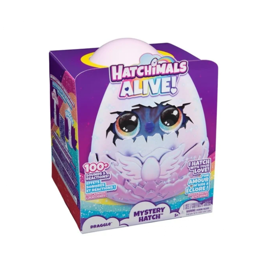 HATCHIMALS DRAGGLE ΜΑΓΙΚΟ ΔΙΑΔΡΑΣΤΙΚΟ ΑΥΓΟ (6069132)