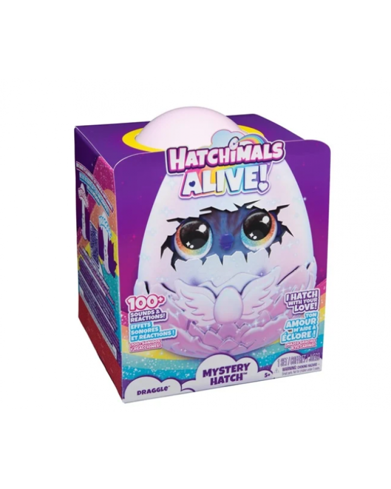 HATCHIMALS DRAGGLE ΜΑΓΙΚΟ ΔΙΑΔΡΑΣΤΙΚΟ ΑΥΓΟ (6069132)