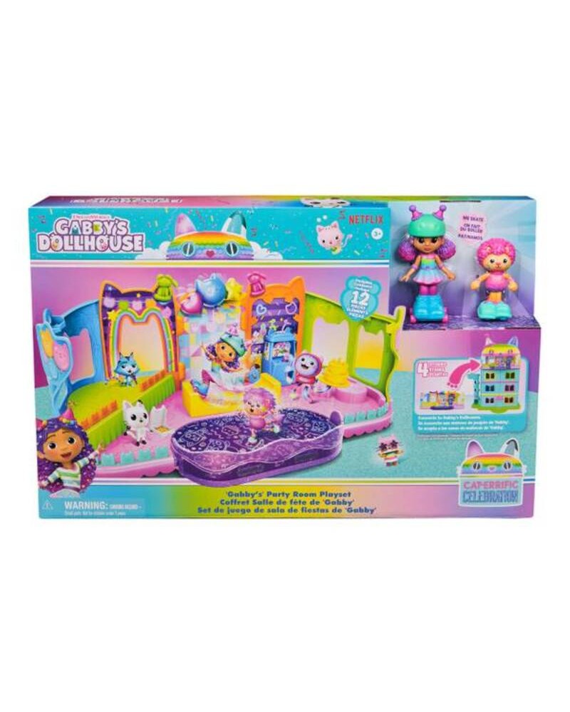 GABBY'S DOLLHOUSE GABBY'S PARTY ROOM PLAYSET (6069755)