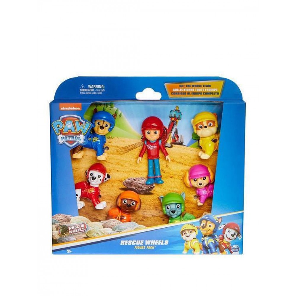 PAW PATROL RESCUE WHEELS FIGURE PACK (6070443)