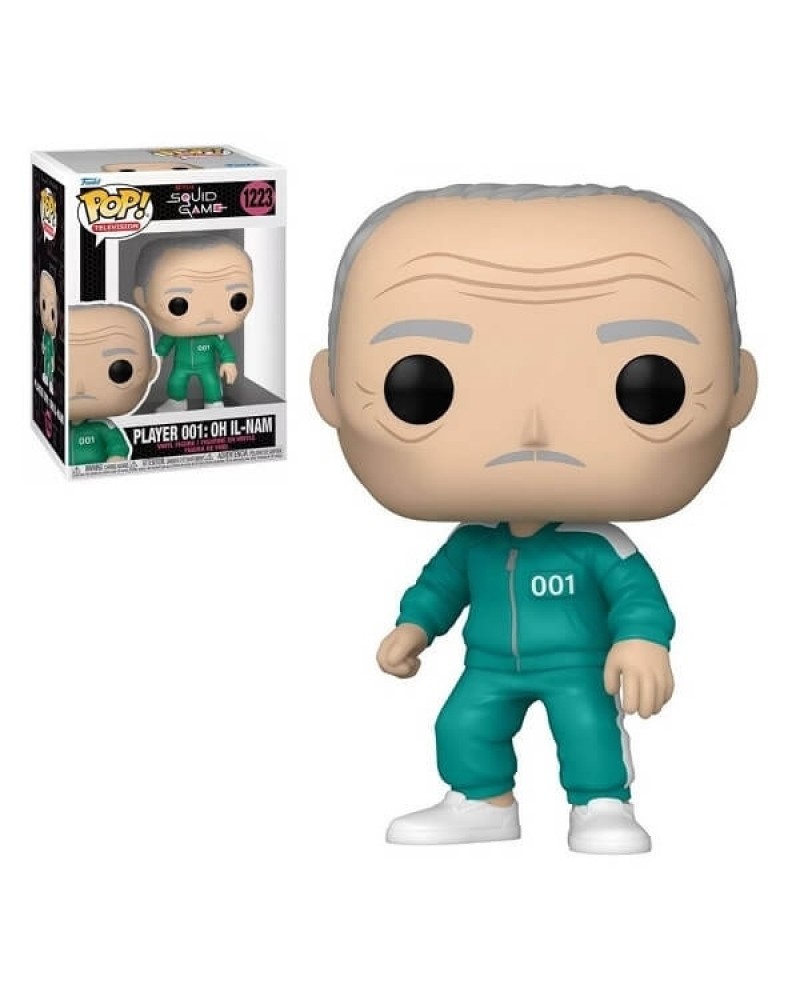 FUNKO POP! TELEVISION: SQUID GAME - PLAYER 001: OH IL-NAM #1223 VINYL FIGURE (64796)