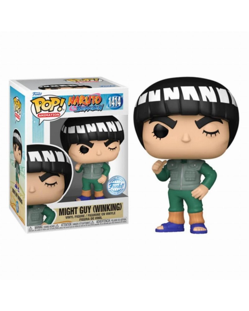 FUNKO POP! ANIMATION: NARUTO SHIPPUDEN - MIGHT GUY (WINKING) (SPECIAL EDITION) #1414 VINYL FIGURE (66328)