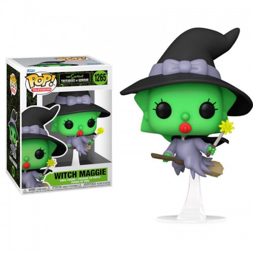 FUNKO POP! TELEVISION: THE SIMPSONS TREEHOUSE OF HORROR - WITCH MAGGIE #1265 VINYL FIGURE (66338)