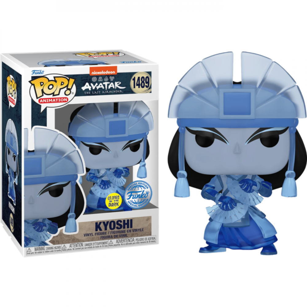FUNKO POP! ANIMATION: AVATAR THE LAST AIRBENDER - KYOSHI (GLOWS IN THE DARK) (SPECIAL EDITION) #1489 VINYL FIGURE (71563)