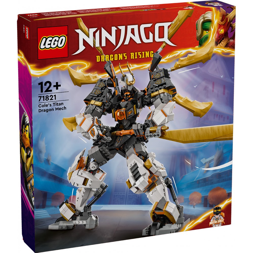 LEGO NINJAGO ΕΞΩΣΤΟΛΗ ΔΡΑΚΟΥ ΤΙΤΑΝΑ ΤΟΥ ΚΟΟΥΛ (71821)