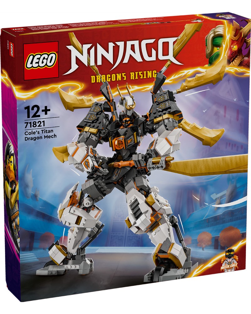 LEGO NINJAGO ΕΞΩΣΤΟΛΗ ΔΡΑΚΟΥ ΤΙΤΑΝΑ ΤΟΥ ΚΟΟΥΛ (71821)