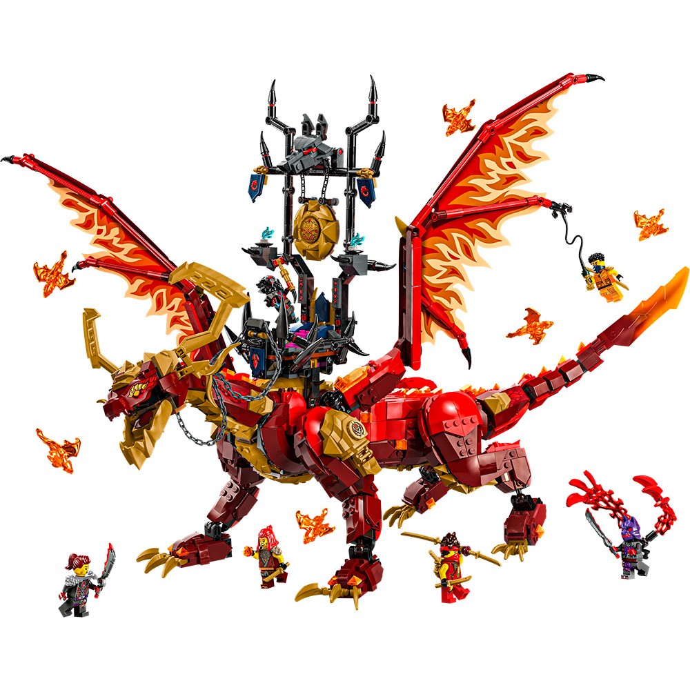 LEGO NINJAGO ΔΡΑΚΟΣ ΠΗΓΗ ΚΙΝΗΣΗΣ (71822)