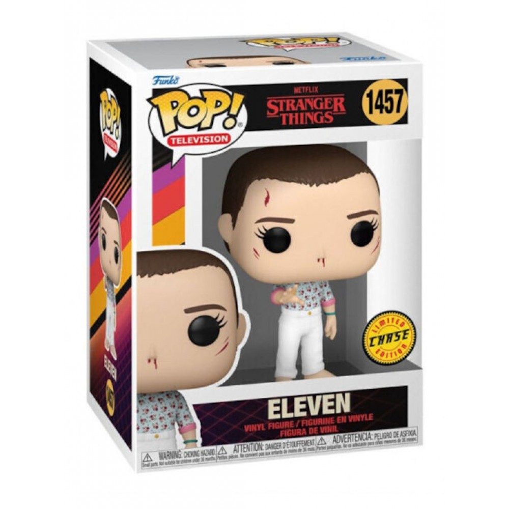 FUNKO POP! TELEVISION: STRANGER THINGS - ELEVEN* #1457 VINYL FIGURE CHASE (72135)