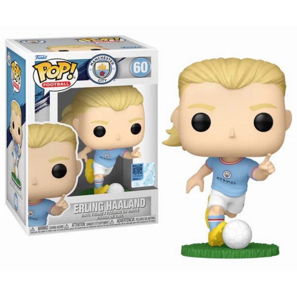 FUNKO POP! FOOTBALL: MANCHESTER CITY - ERLING HAALAND #60 VINYL FIGURE (75113)