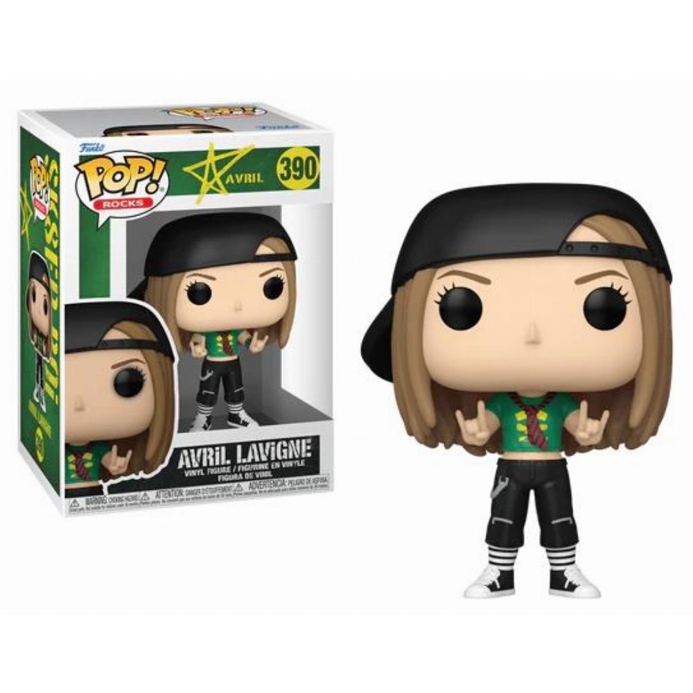 FUNKO POP! ROCKS: AVRIL LAVIGNE - SK8TER BOI #390 VINYL FIGURE (75384)