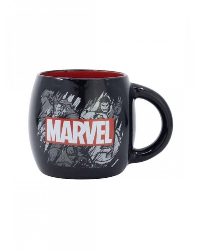 STOR: MARVEL PATTERN - GLOBE MUG IN GIFT BOX (380ML) (75436)