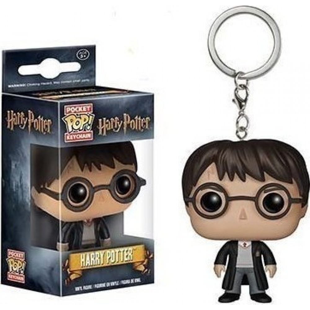 FUNKO POCKET POP!: HARRY POTTER WITH GLASSES VINYL FIGURE KEYCHAIN (7616)