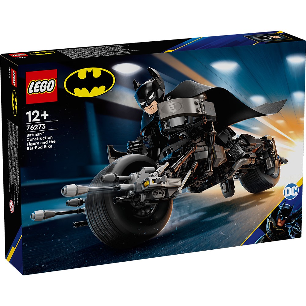 LEGO DC BATMAN ΦΙΓΟΥΡΑ ΚΑΤΑΣΚΕΥΗΣ ΜΠΑΤΜΑΝ ΚΑΙ Η ΜΗΧΑΝΗ BAT-POD (76273)