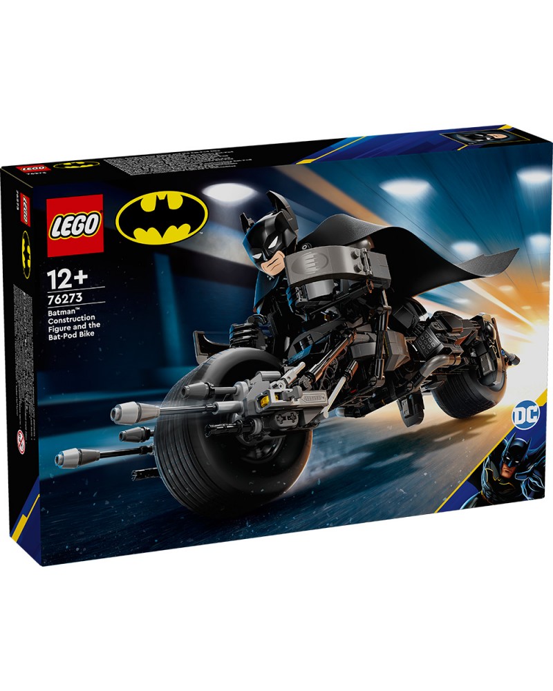 LEGO DC BATMAN ΦΙΓΟΥΡΑ ΚΑΤΑΣΚΕΥΗΣ ΜΠΑΤΜΑΝ ΚΑΙ Η ΜΗΧΑΝΗ BAT-POD (76273)