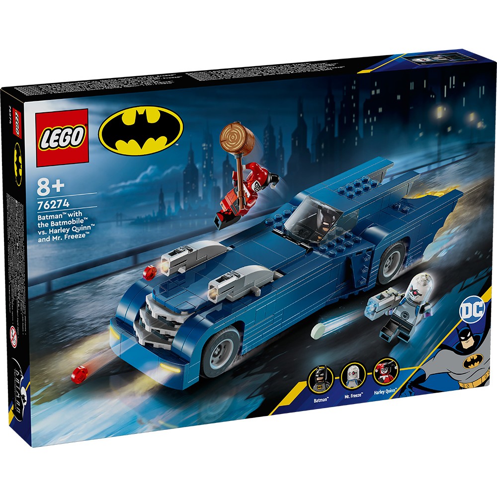 LEGO DC BATMAN Ο ΜΠΑΤΜΑΝ ΜΕ ΤΟ ΜΠΑΤΜΟΜΠΙΛ ΕΝΑΝΤΙΟΝ ΧΑΡΛΕΪ ΚΟΥΙΝ ΚΑΙ ΜΙΣΤΕΡ ΦΡΙΖ (76274)