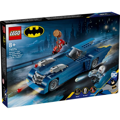 LEGO DC BATMAN Ο ΜΠΑΤΜΑΝ ΜΕ ΤΟ ΜΠΑΤΜΟΜΠΙΛ ΕΝΑΝΤΙΟΝ ΧΑΡΛΕΪ ΚΟΥΙΝ ΚΑΙ ΜΙΣΤΕΡ ΦΡΙΖ (76274)