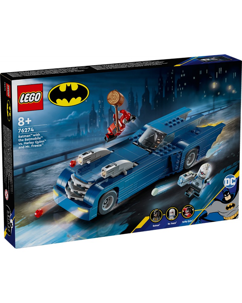 LEGO DC BATMAN Ο ΜΠΑΤΜΑΝ ΜΕ ΤΟ ΜΠΑΤΜΟΜΠΙΛ ΕΝΑΝΤΙΟΝ ΧΑΡΛΕΪ ΚΟΥΙΝ ΚΑΙ ΜΙΣΤΕΡ ΦΡΙΖ (76274)