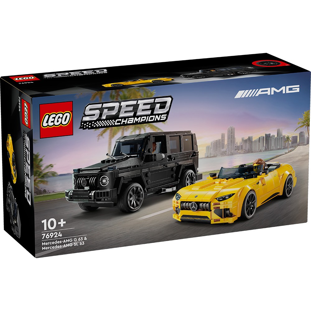 LEGO SPEED CHAMPIONS MERCEDES-AMG G 63 & MERCEDES-AMG SL 63  (76924)