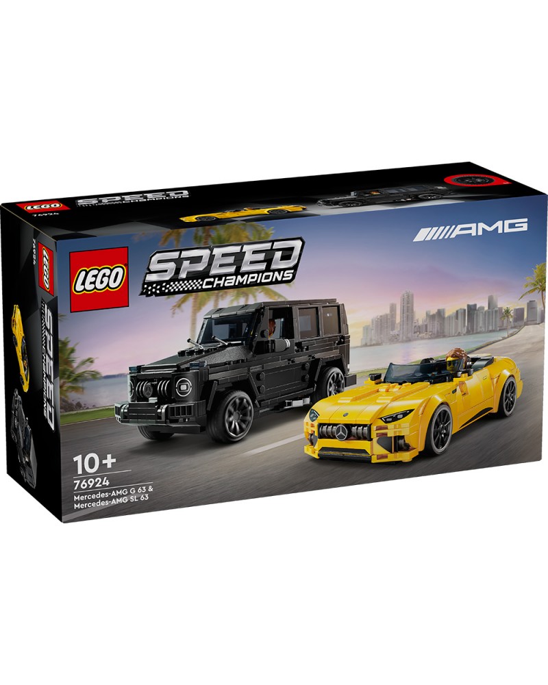 LEGO SPEED CHAMPIONS MERCEDES-AMG G 63 & MERCEDES-AMG SL 63  (76924)