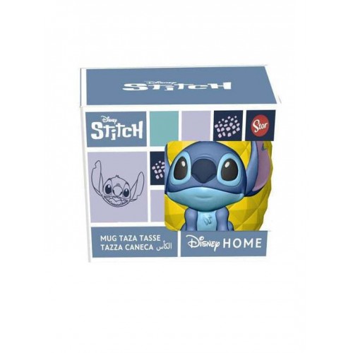 STOR DISNEY: STITCH PINEAPPLE - 3D MUG IN GIFT BOX (410ML) (78760)