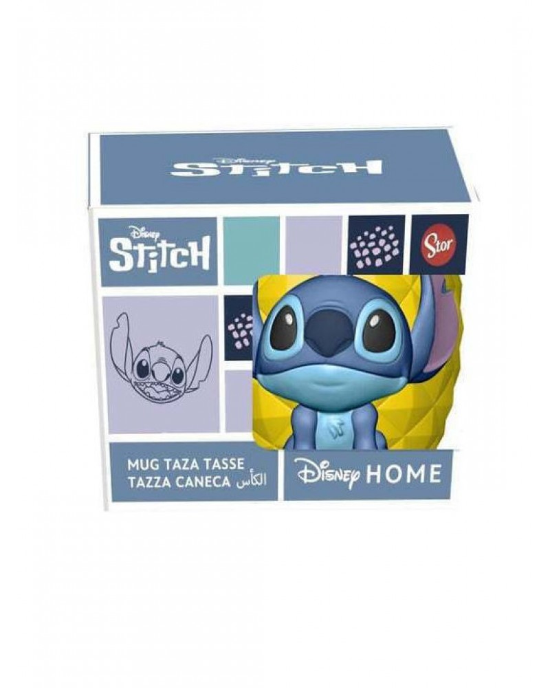 STOR DISNEY: STITCH PINEAPPLE - 3D MUG IN GIFT BOX (410ML) (78760)