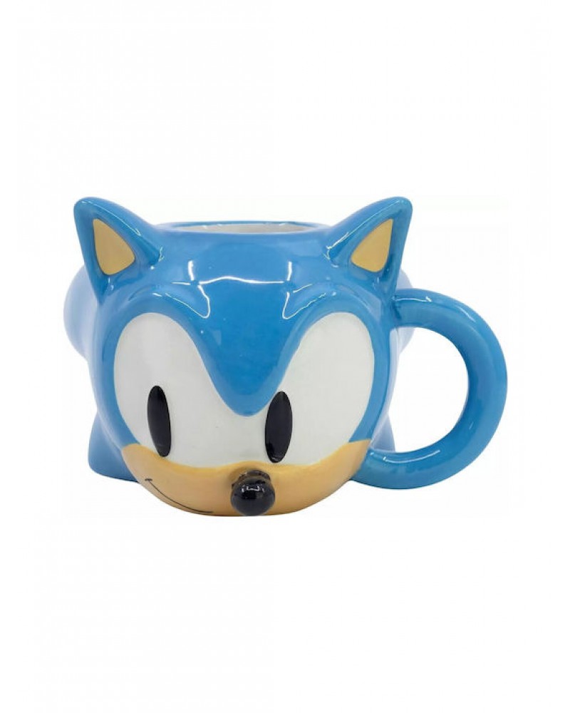 STOR: SONIC THE HEDGEHOG - HEAD 3D MUG IN GIFT BOX (350ML) (78896)