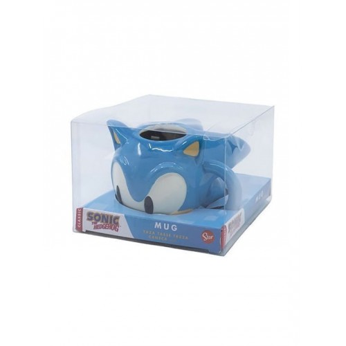 STOR: SONIC THE HEDGEHOG - HEAD 3D MUG IN GIFT BOX (350ML) (78896)