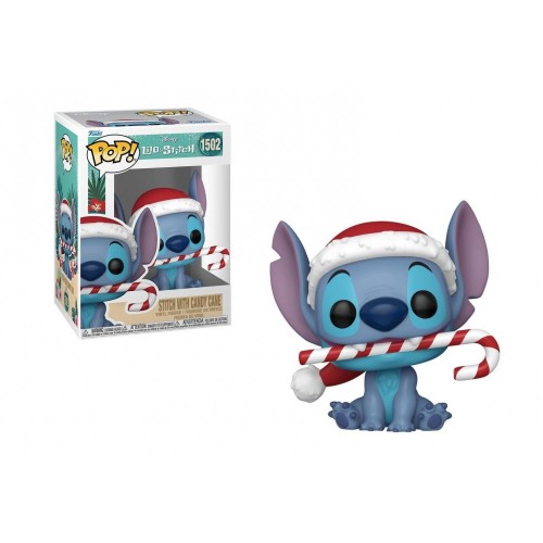 FUNKO POP! DISNEY: LILO & STITCH HOLIDAY - STITCH WITH CANDY CANE #1502 VINYL FIGURE (80036)