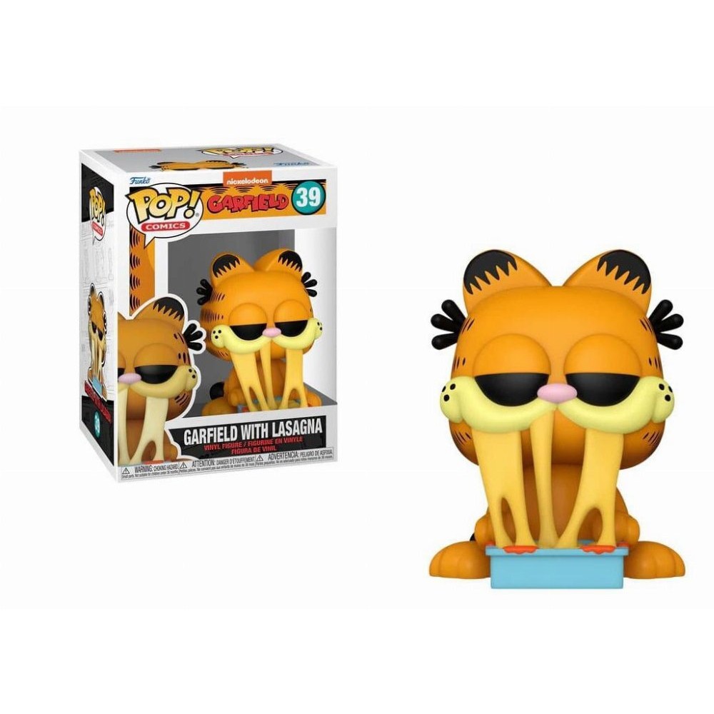 FUNKO POP! COMICS: GARFIELD – GARFIELD WITH LASAGNA PAN #39 VINYL FIGURE (80161)