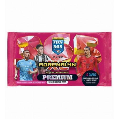 PANINI FIFA 365: ADRENALYN XL 2025 - PREMIUM ΚΑΡΤΕΣ (PA.KA.FI.325)