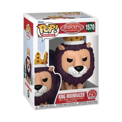 FUNKO POP! MOVIES: RUDOLPH THE RED-NOSED REINDEER - KING MOONRACER​ #1570 VINYL FIGURE (81041)