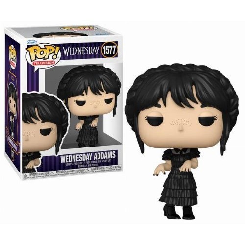 FUNKO POP! TELEVISION: WEDNESDAY - WEDNESDAY ADDAMS #1577 VINYL FIGURE (83316)