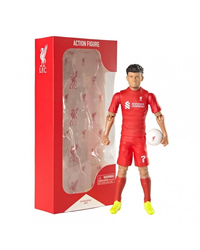 Banbo Toys: Liverpool Soccer - Luis Diaz Action Figure (20cm) (83521)