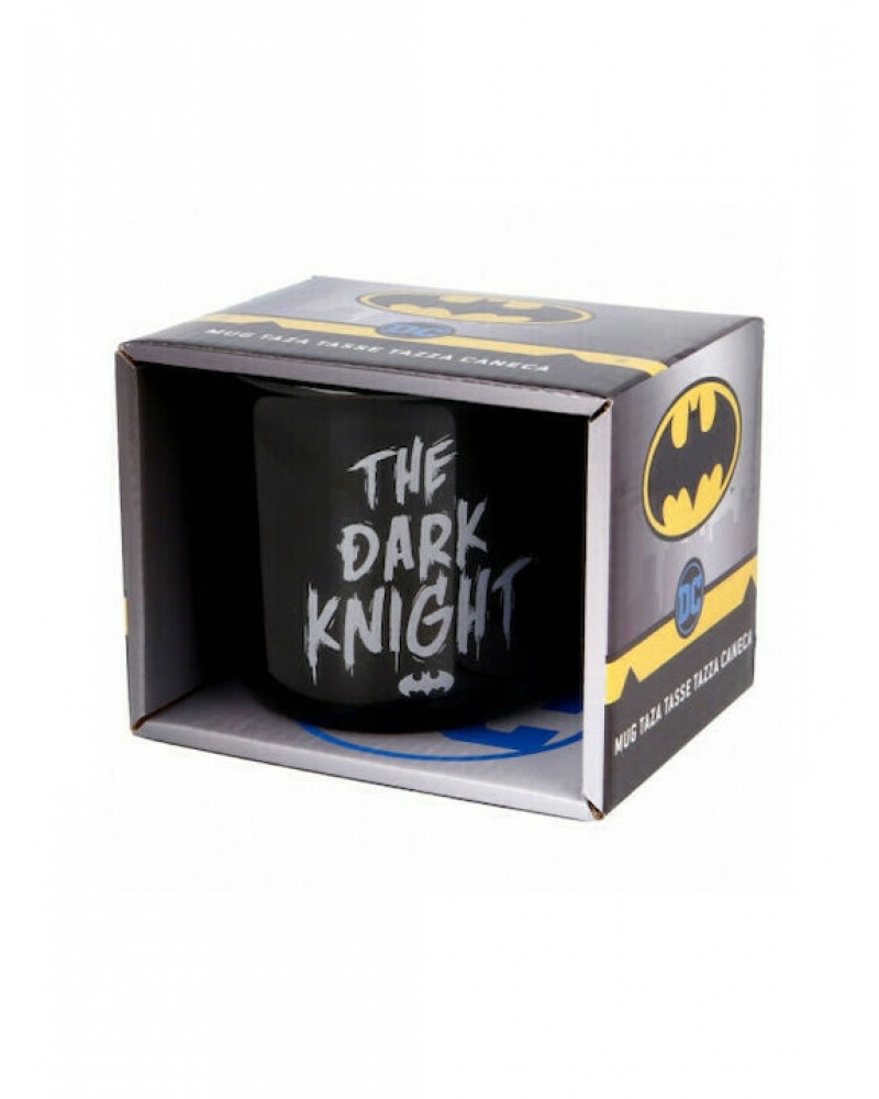 STOR DC: BATMAN THE DARK KNIGHT - SYMBOL CERAMIC BREAKFAST MUG IN GIFT BOX (400ML) (85569)