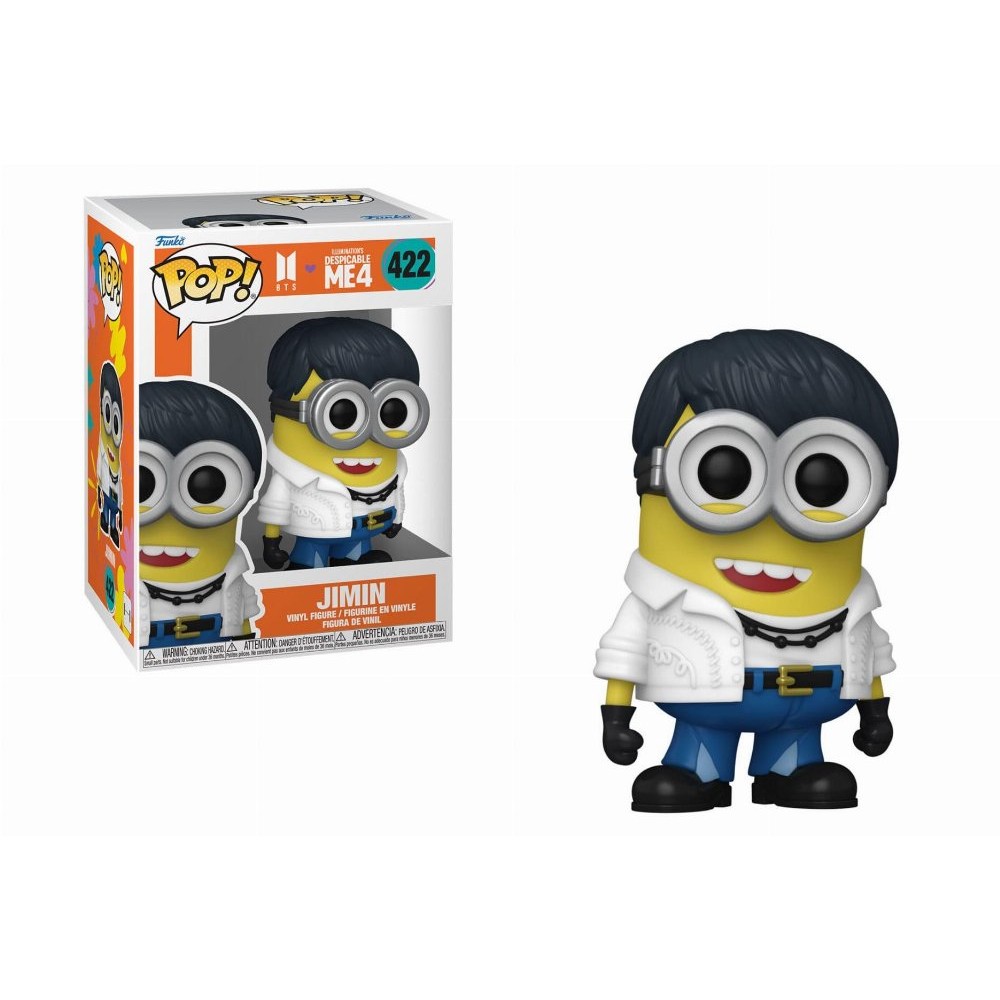 Funko Pop! Rocks: Despicable Me 4 x BTS - Jimin #422 Vinyl Figure (85964)