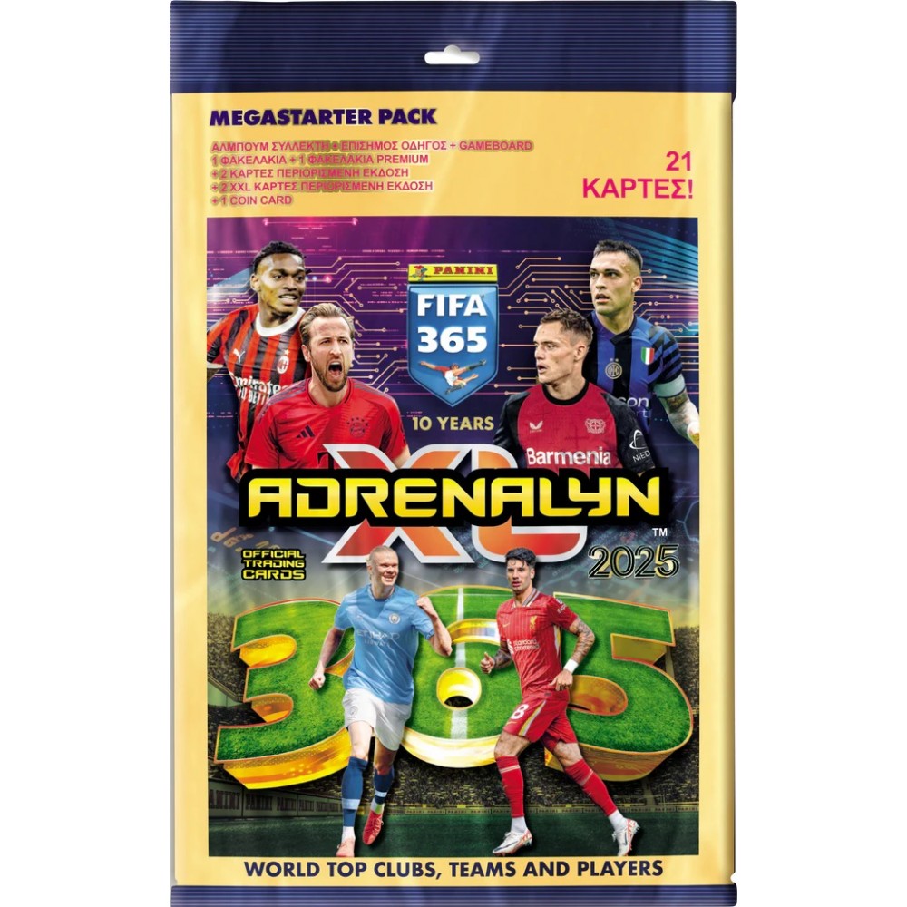 PANINI FIFA 365: ADRENALYN XL 2025 MEGA STARTER PACK (PA.AL.FI.225)