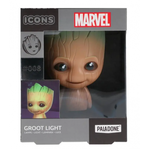 PALADONE MARVEL I AM GROOT  ICON LIGHT (PP11306GT)
