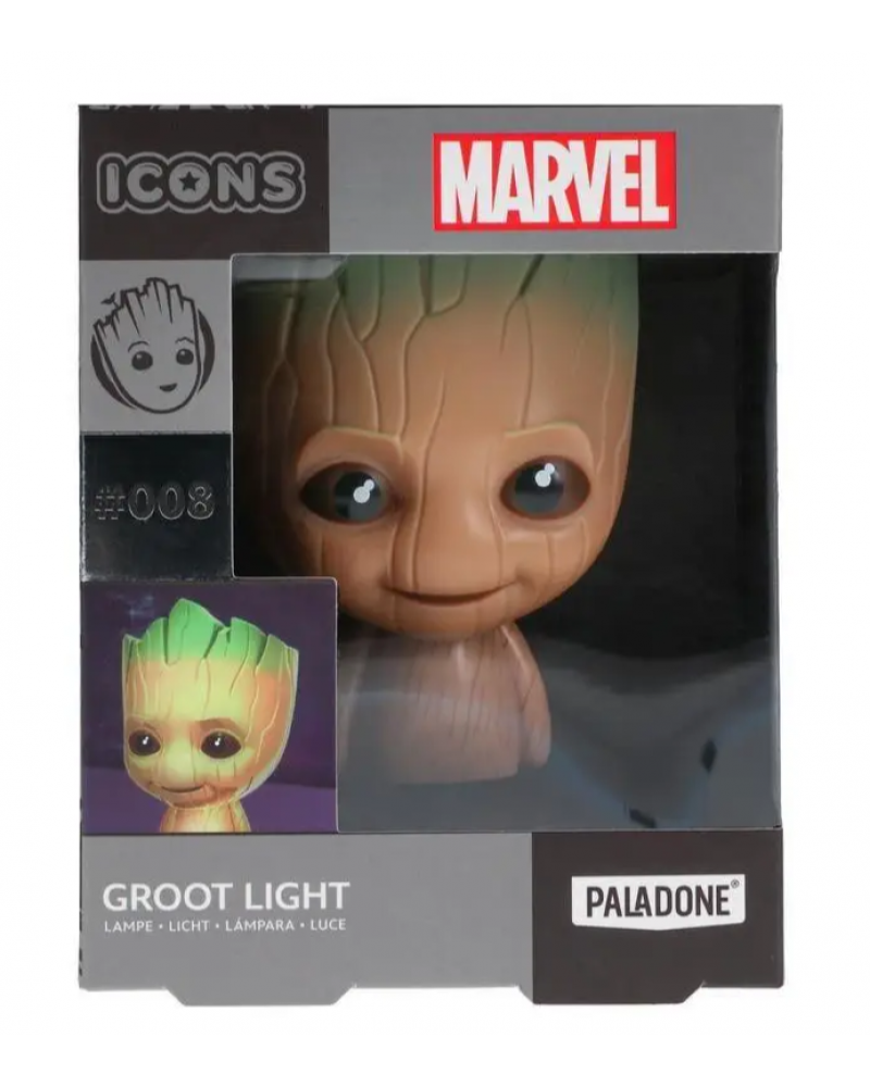 PALADONE MARVEL I AM GROOT  ICON LIGHT (PP11306GT)