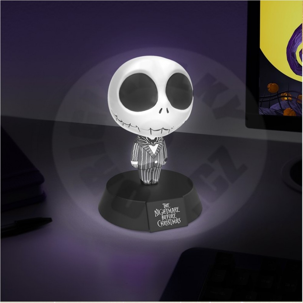 PALADONE ICONS: THE NIGHTMARE BEFORE CHRISTMAS - JACK SKELLINGTON LIGHT (PP12505NBC)