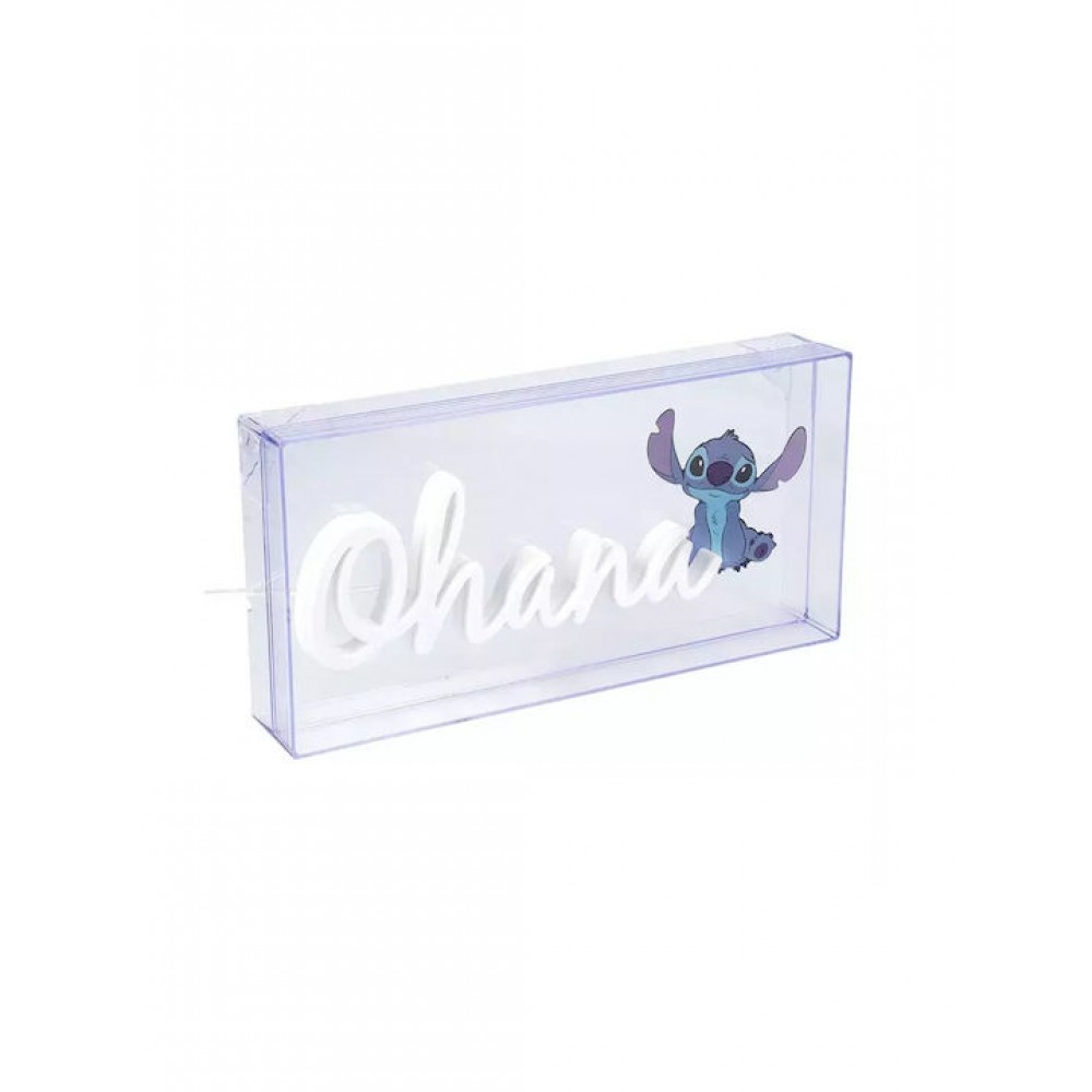 PALADONE DISNEY: STITCH - OHANA LED NEON LIGHT (PP12800LS)