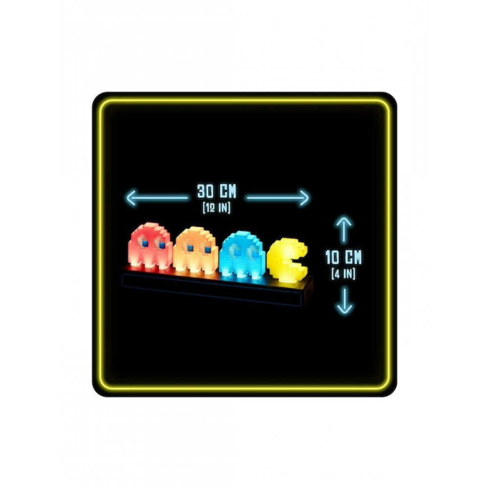 PALADONE PAC MAN AND GHOSTS LIGHT (PP7097PMV2)